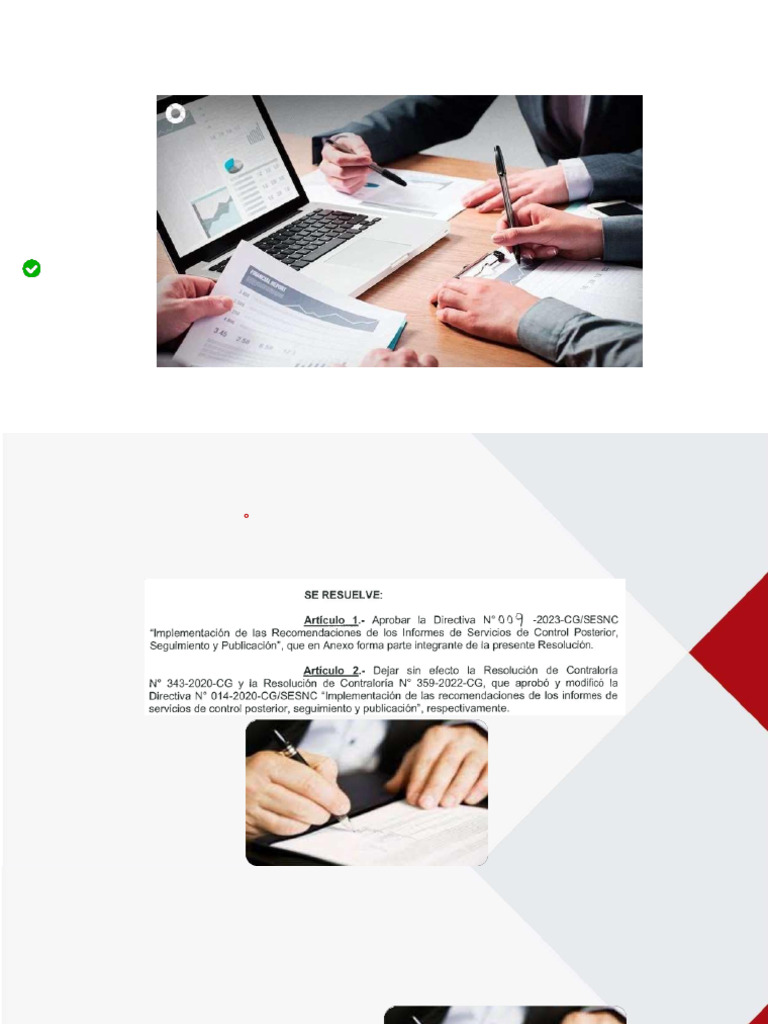 Tema Implementación Control Posterior | PDF | Gobierno