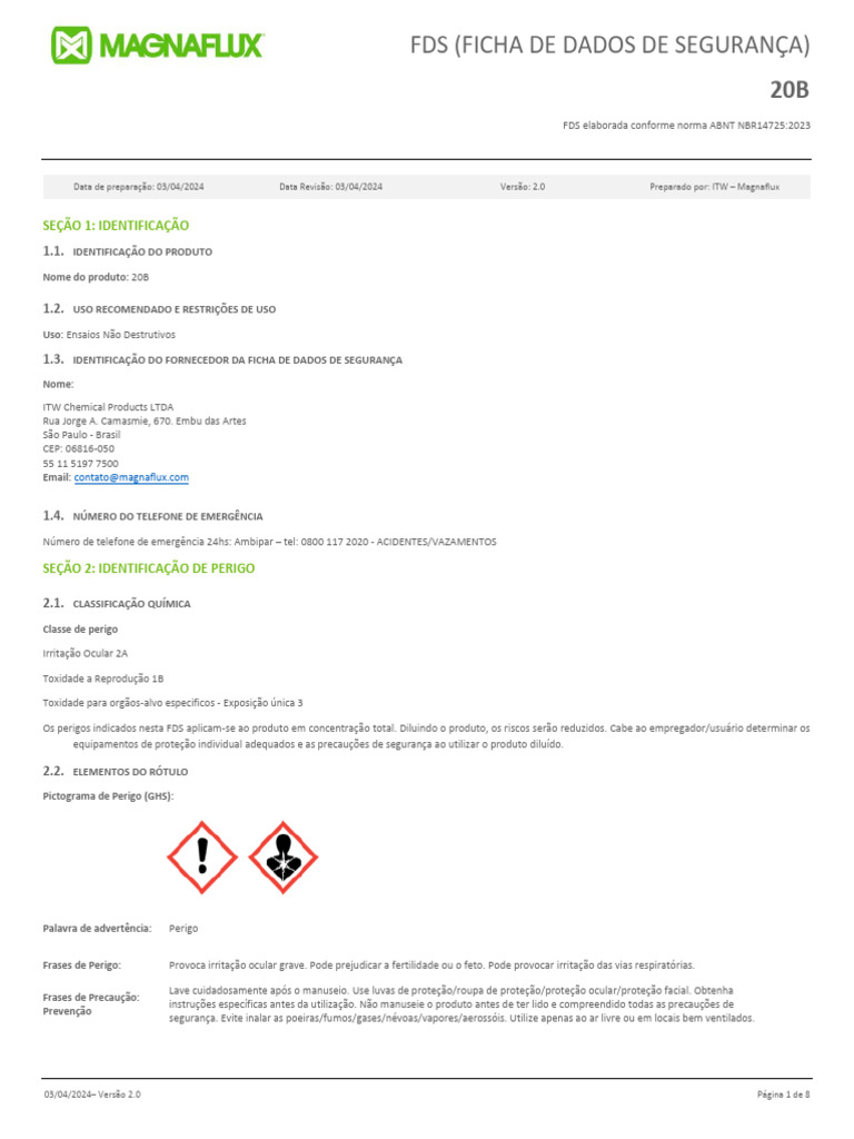 20B FDS Portugues | PDF