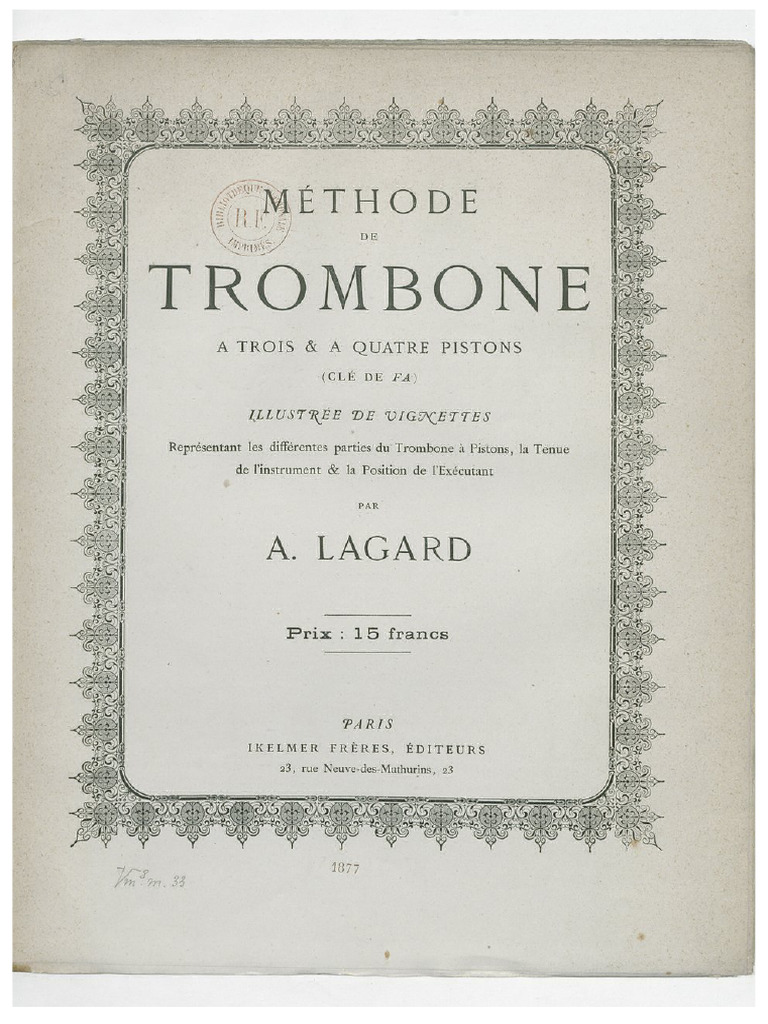 Methode de Trombone | PDF