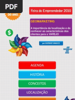 Geomarketing - Feira Do or 2010