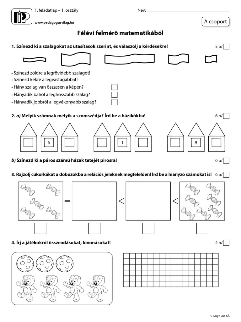 Pip 2012 Mat 1o FL Felm 1 | PDF