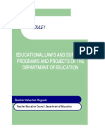 Download Module 1 Educational Laws and Surveys Programs and Projects of the DepEd by Esdpes Borongan SN76126002 doc pdf