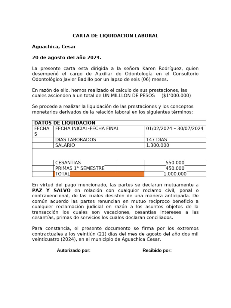 carta-de-liquidacion-laboral-pdf