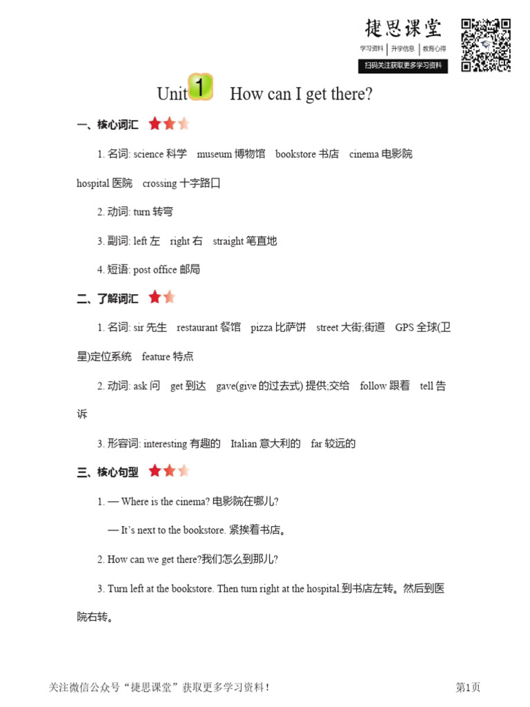 English Vocabulary for Grade Six | PDF | Language Arts & Discipline