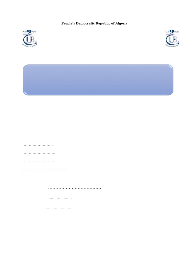 Ma Dissertations Guidelines | PDF