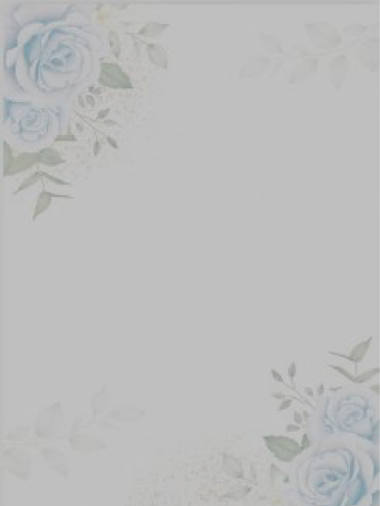 Papel Carta - Rosas Azuis | PDF