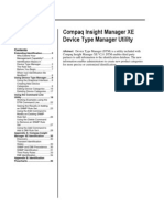 Compaq Insight Manager XE Device Type Manager Utility: White Paper