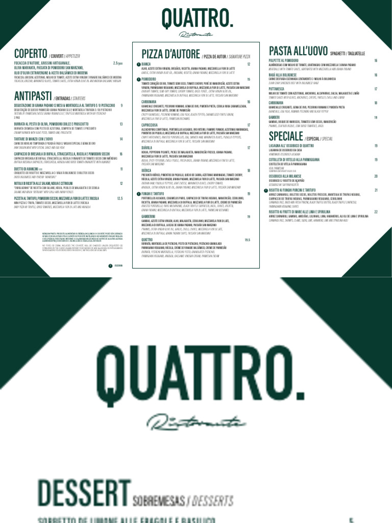 Quattro Food | PDF