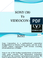Sony Vs Videocon