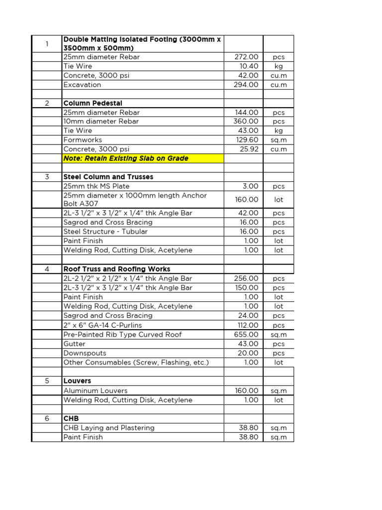 Basketball Court MAterials PDF