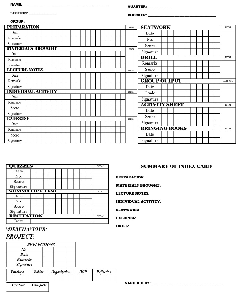 Index Card in Science 10 1 | PDF