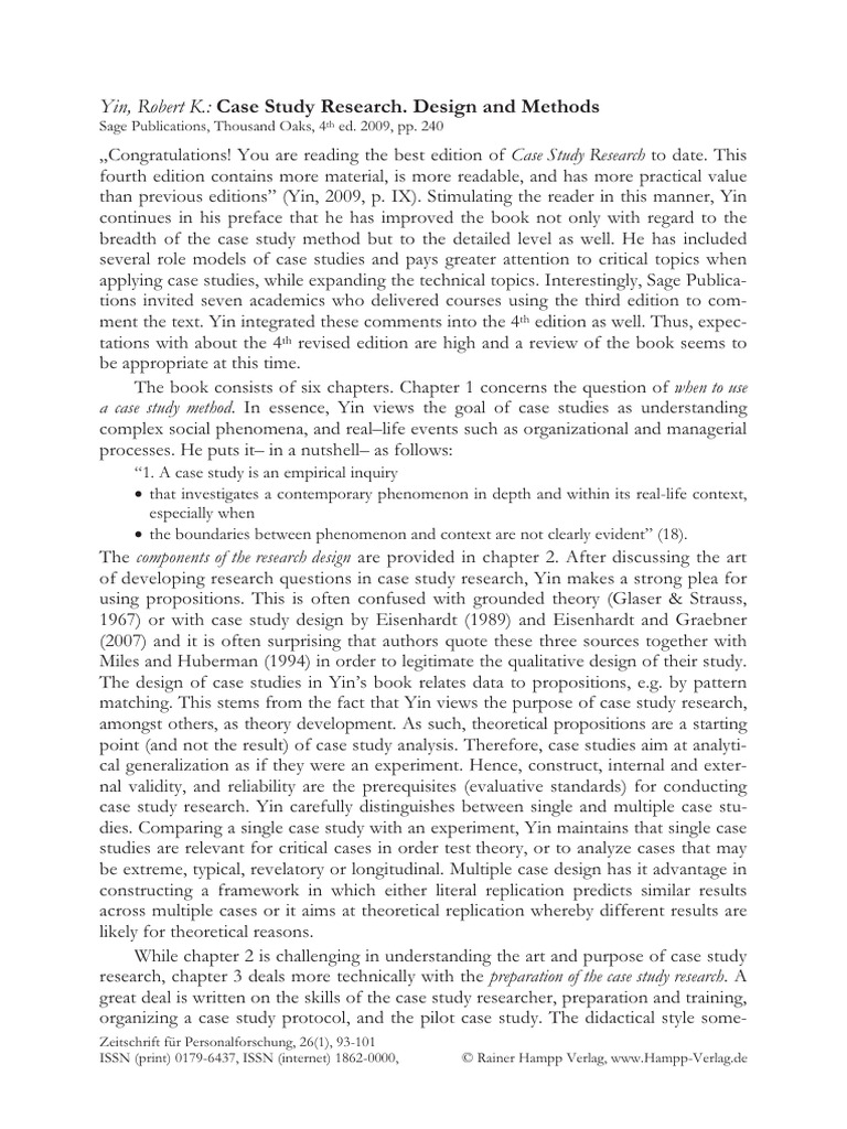 Case Study Design And Research Pdf