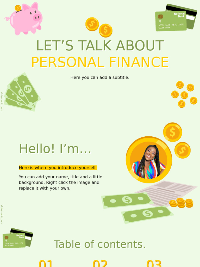 Personal Finance Slidesmania Pdf