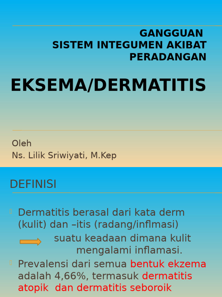 4 Eksema Dermatitis Pdf