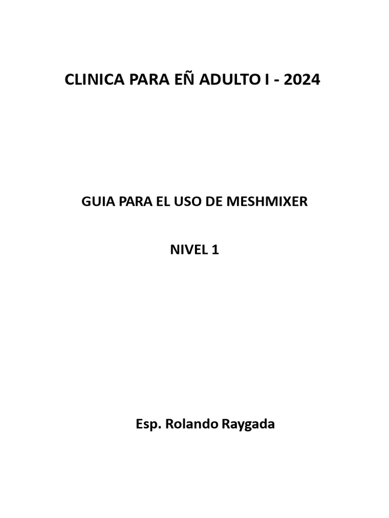 Guia de meshmixer cipa i rr pdf