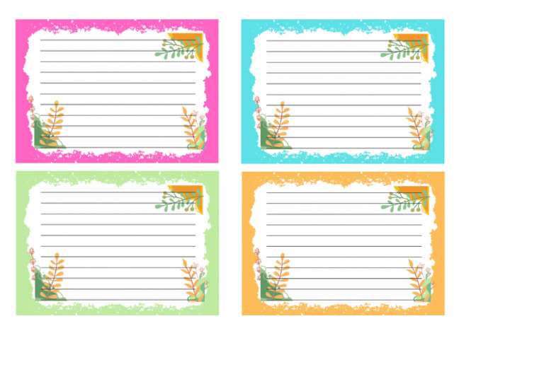 Template Welcome Pdf