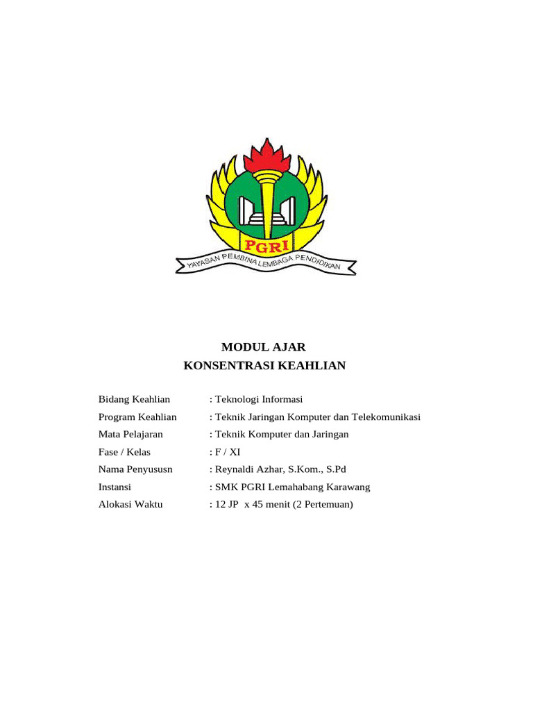 Modul Ajar Kelas 11 Pdf