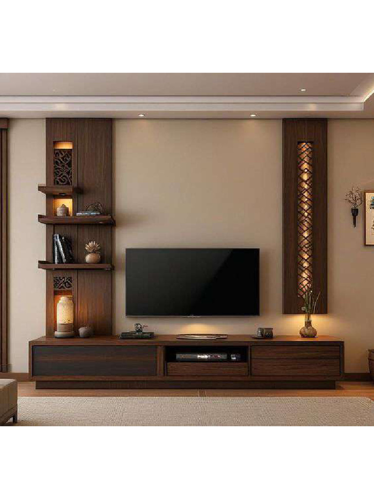 macam macam desain rak tv | PDF