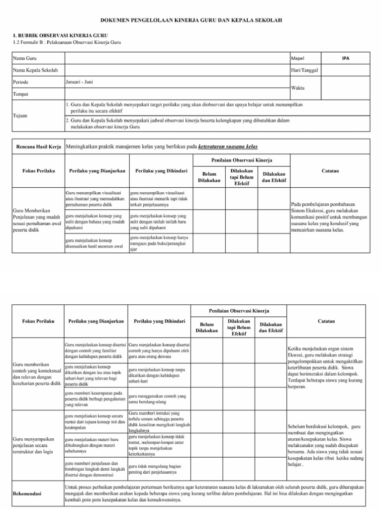 Contohform B | PDF