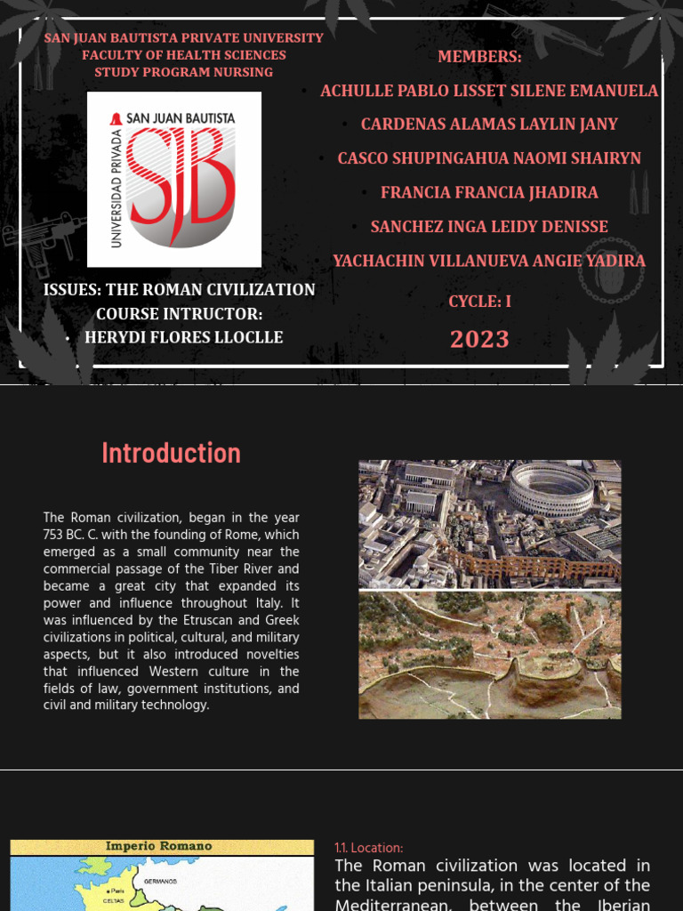The Roman Civilization - English-1 | PDF | Ancient Rome | Travel