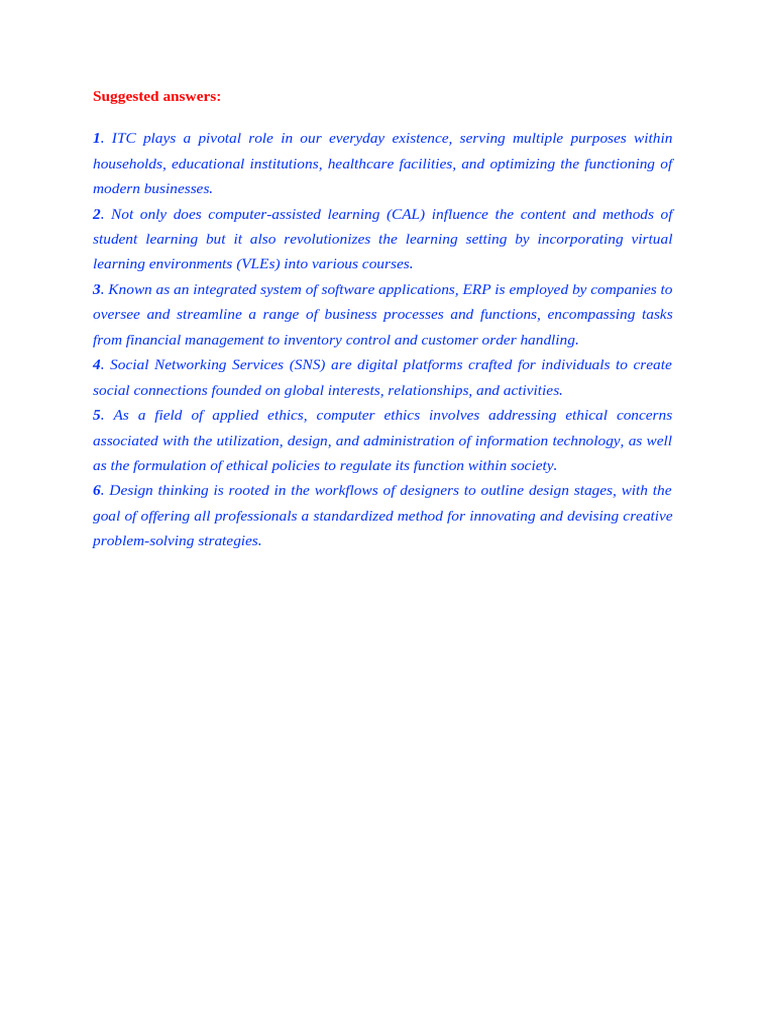 Key to sample writing test pdf
