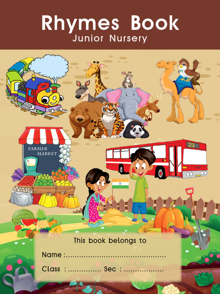 LKG Nursery Rhymes Final | PDF | Wellness