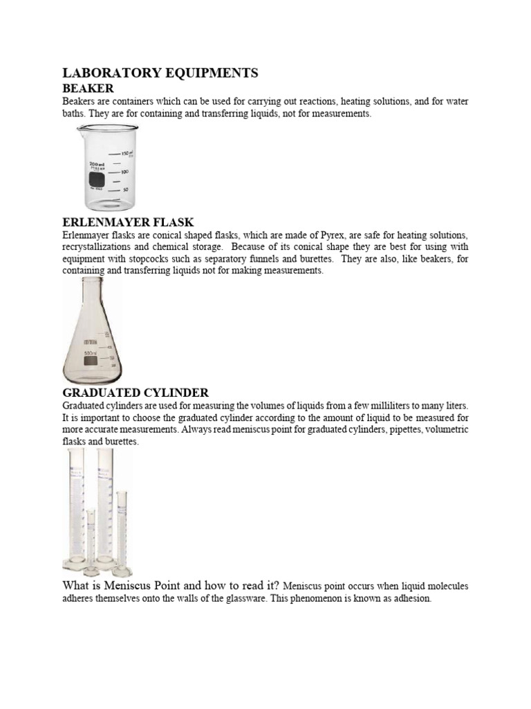 Lab Equipment | PDF