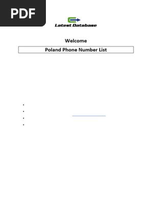 Poland's Phone Number System a Comprehensive Guide