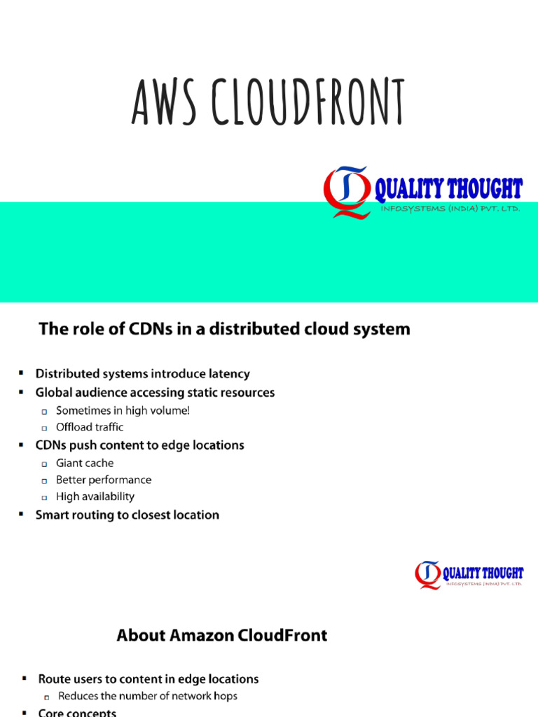 Aws cloudfront pdf