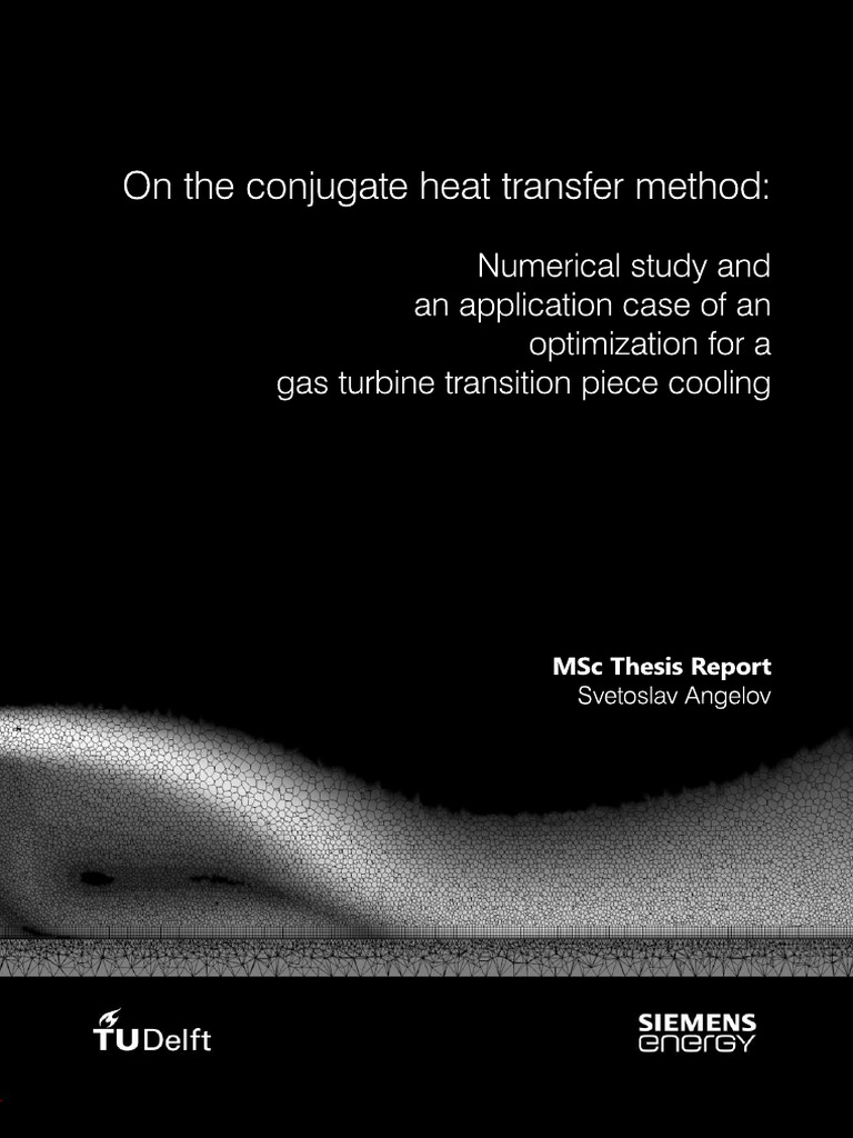 Conjugate Heat Transfer in Gas Turbines | PDF | Continuum