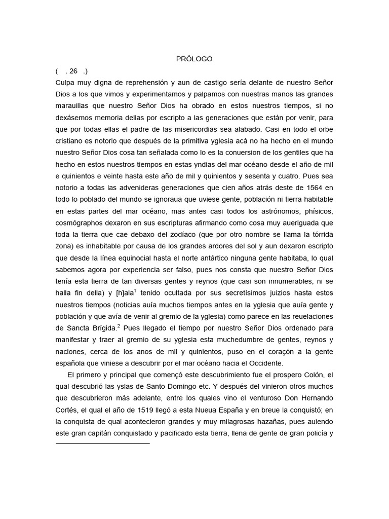 Fray Bernardino de Sahagún, Coloquios y Doctrina Cristiana | PDF