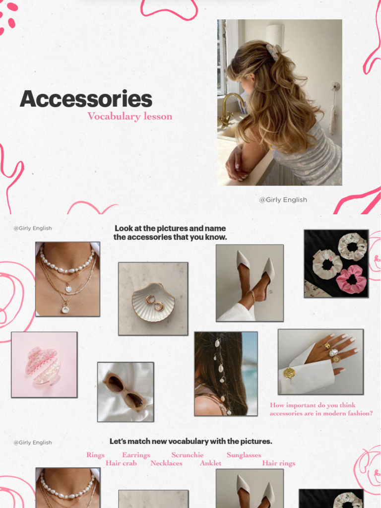 Essential Accessories for Summer Style | PDF | Human Appearance ...