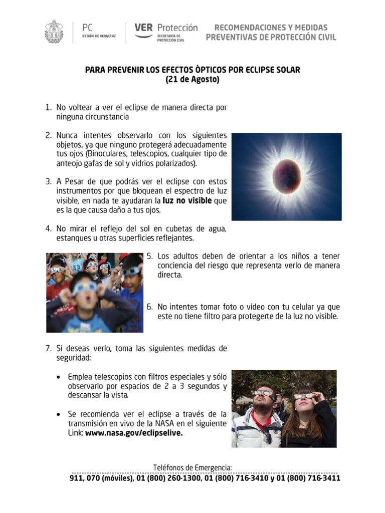 Infografia Eclipse Solar App | PDF