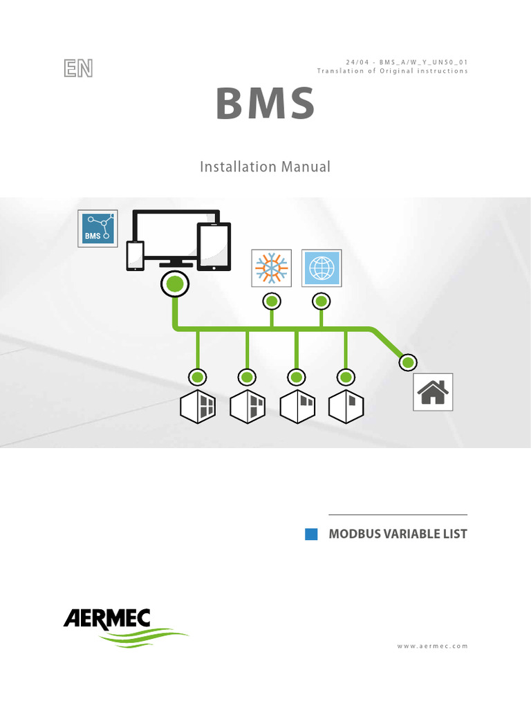 Aermec Modbus Communication Guide | PDF | Chemical Engineering ...