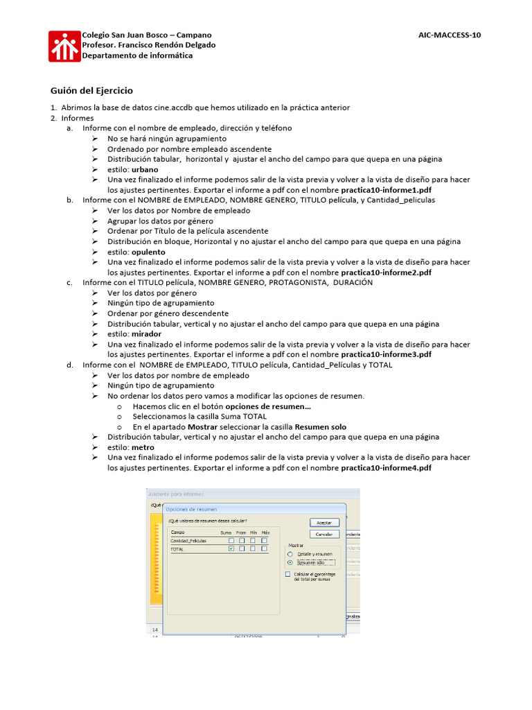 Aic - Maccess - 10 Cine III | PDF