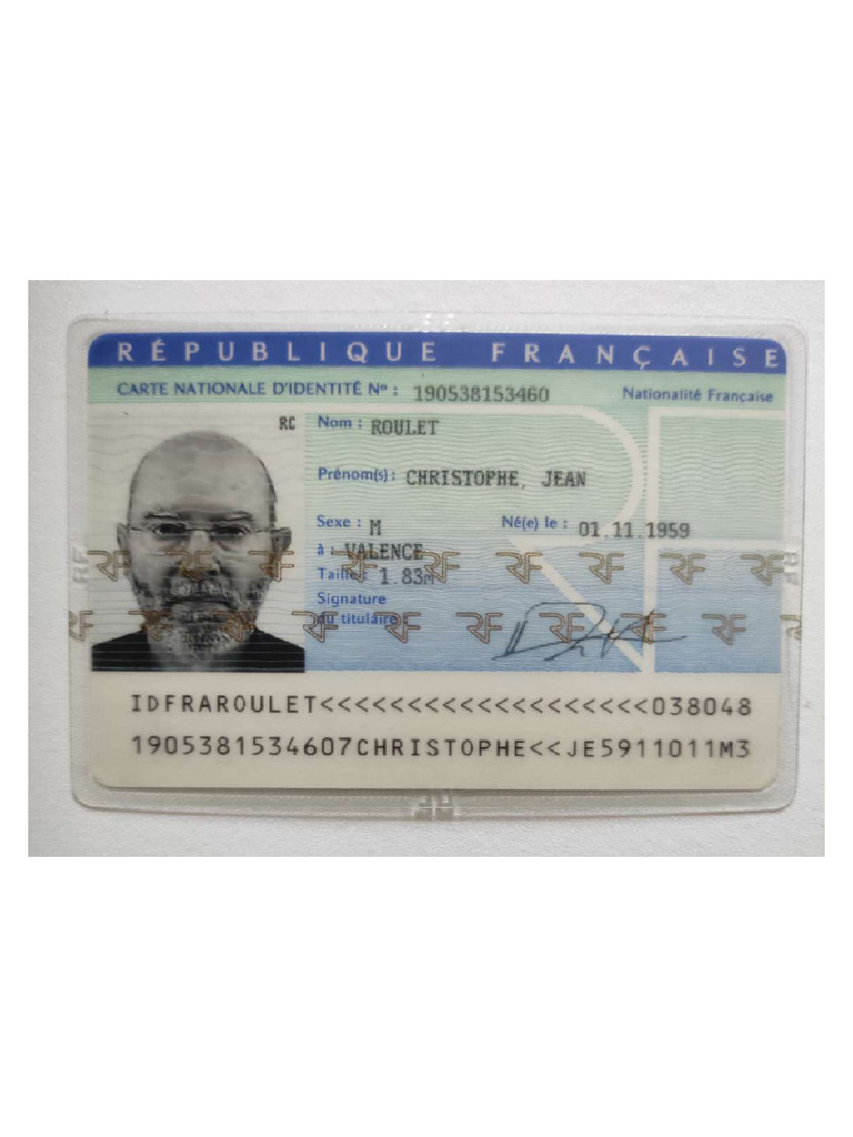 CNI ROULET Christophe | PDF