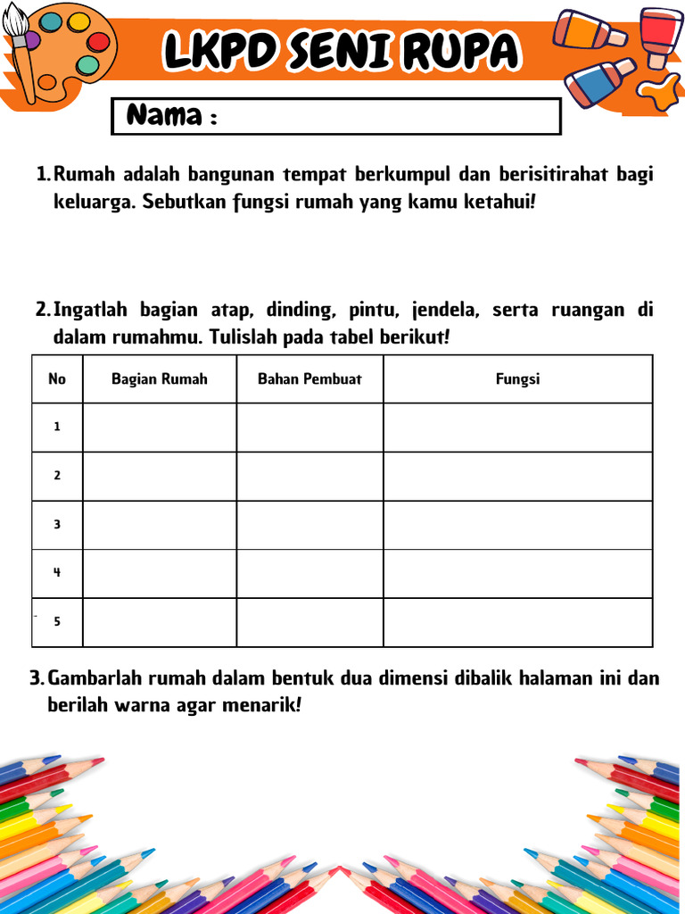 LKPD Seni Rupa - 20240810 - 083321 - 0000 | PDF