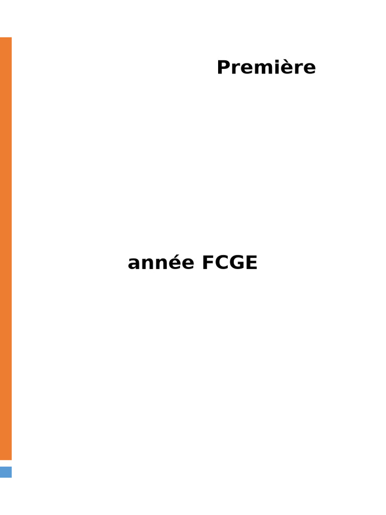 Cours de Marketing 1 Bts - Fcge | PDF