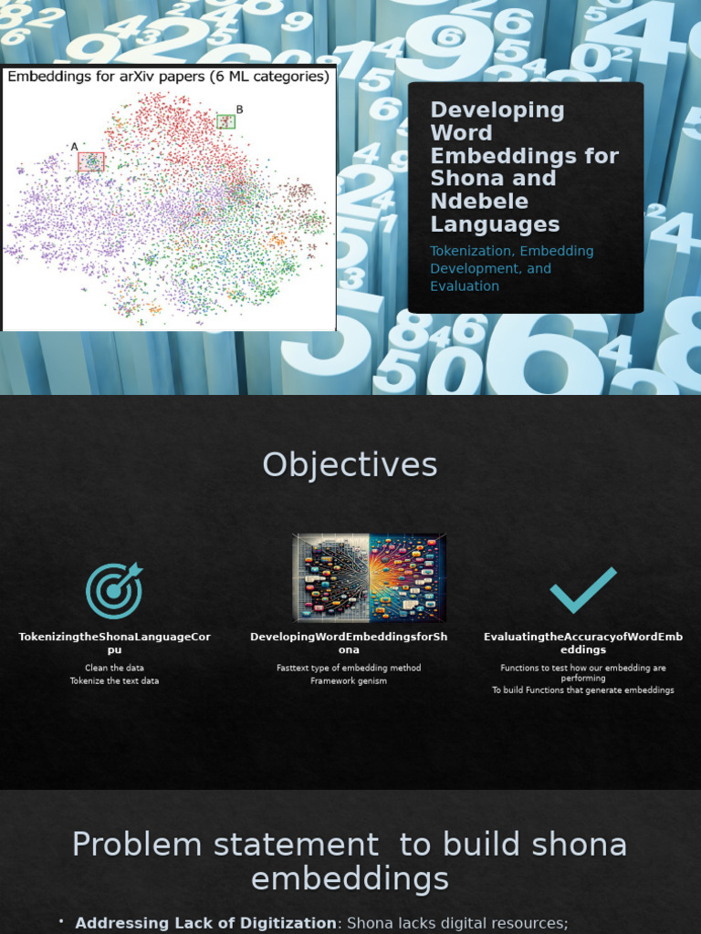 Developing Word Embeddings For Shona and Ndebele Languages | PDF ...