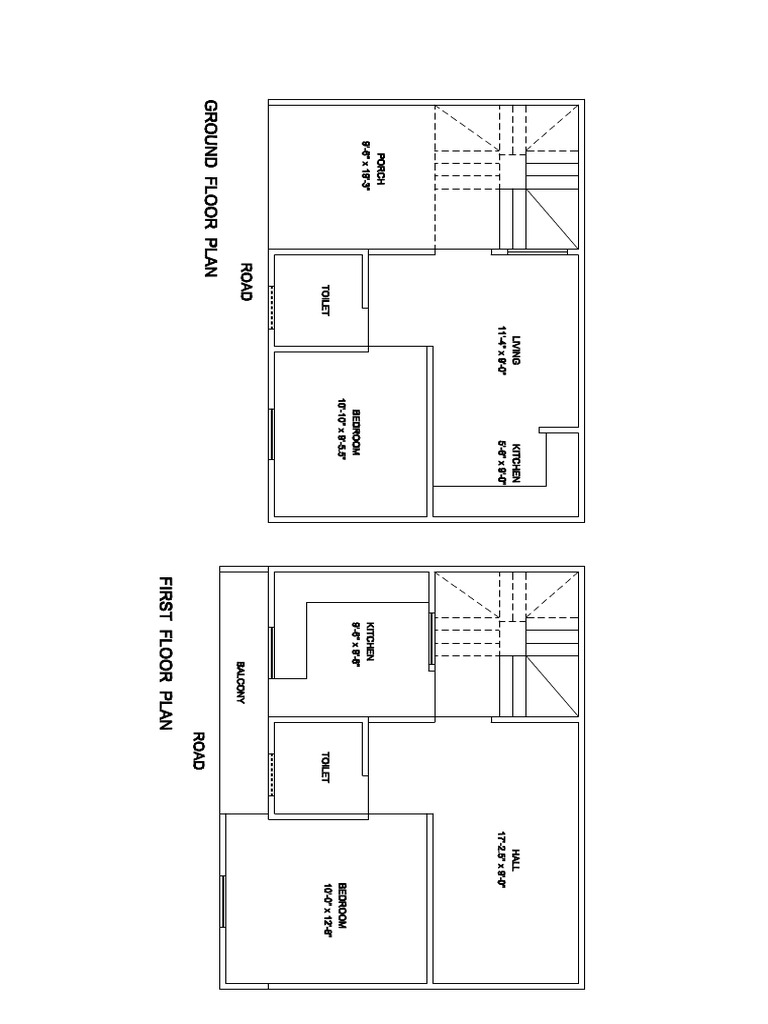 Ground & First Floor Plan | PDF