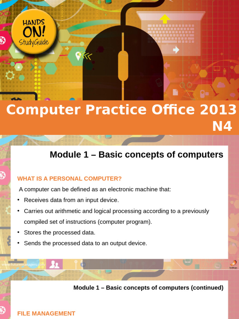 N4 Computer Guide Practice Du Toit | PDF