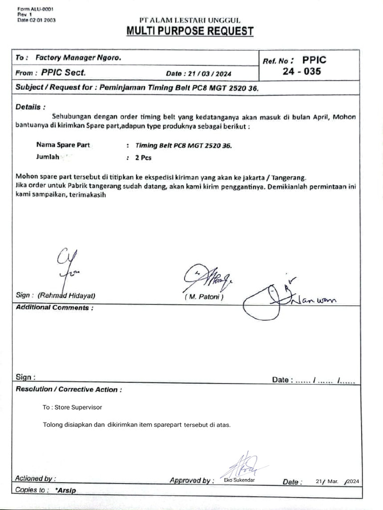 MPR ALU Cikupa | PDF