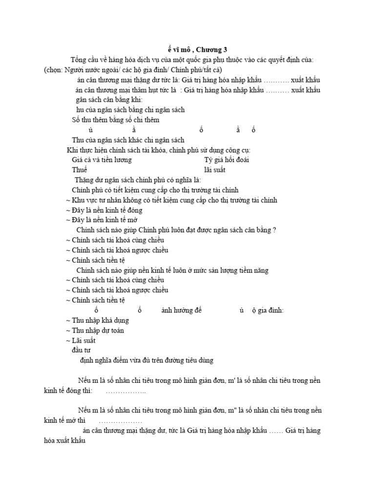 Ôn C3 | PDF
