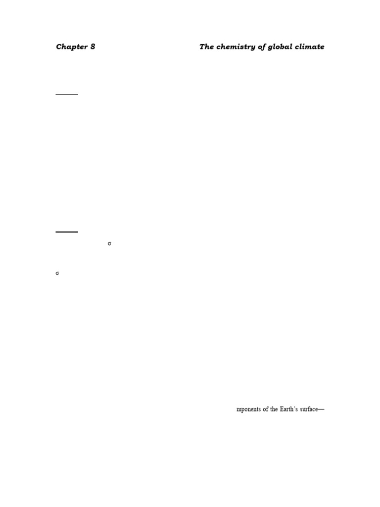 Vanloon4e Solutions ch08 | PDF