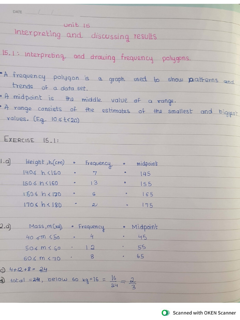 Maths Chapter 15 | PDF