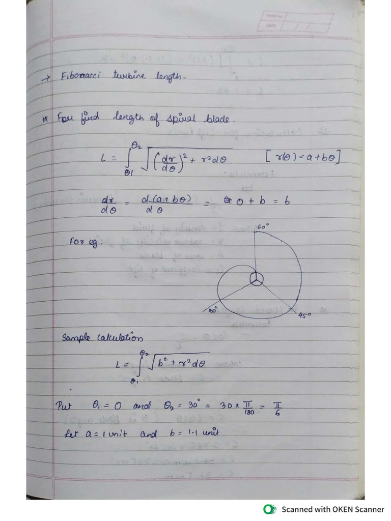 Project Calculation