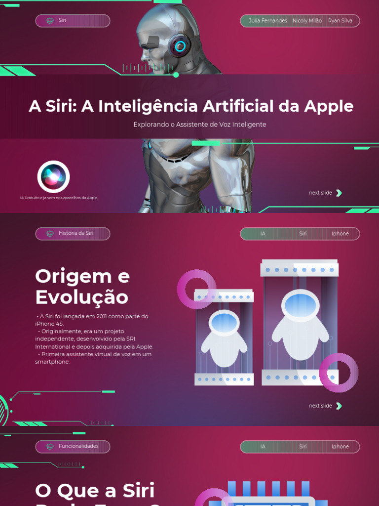 A Siri A Inteligência Artificial Da Apple PDF | PDF