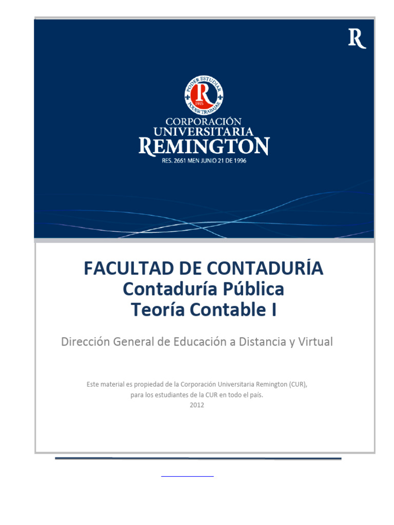 04-Teoria Contable I | PDF