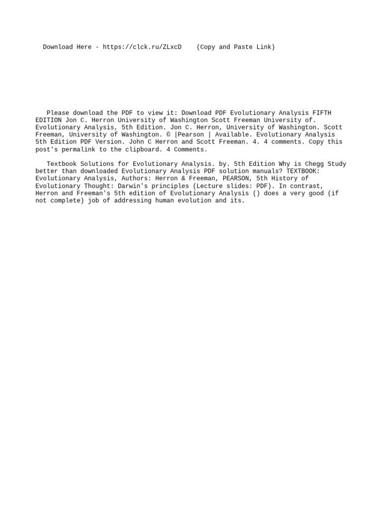 evolutionary-analysis-5th-edition-pdf-download-pdf