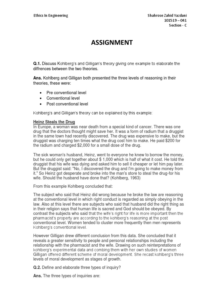 Assignment | Profession | Engineer